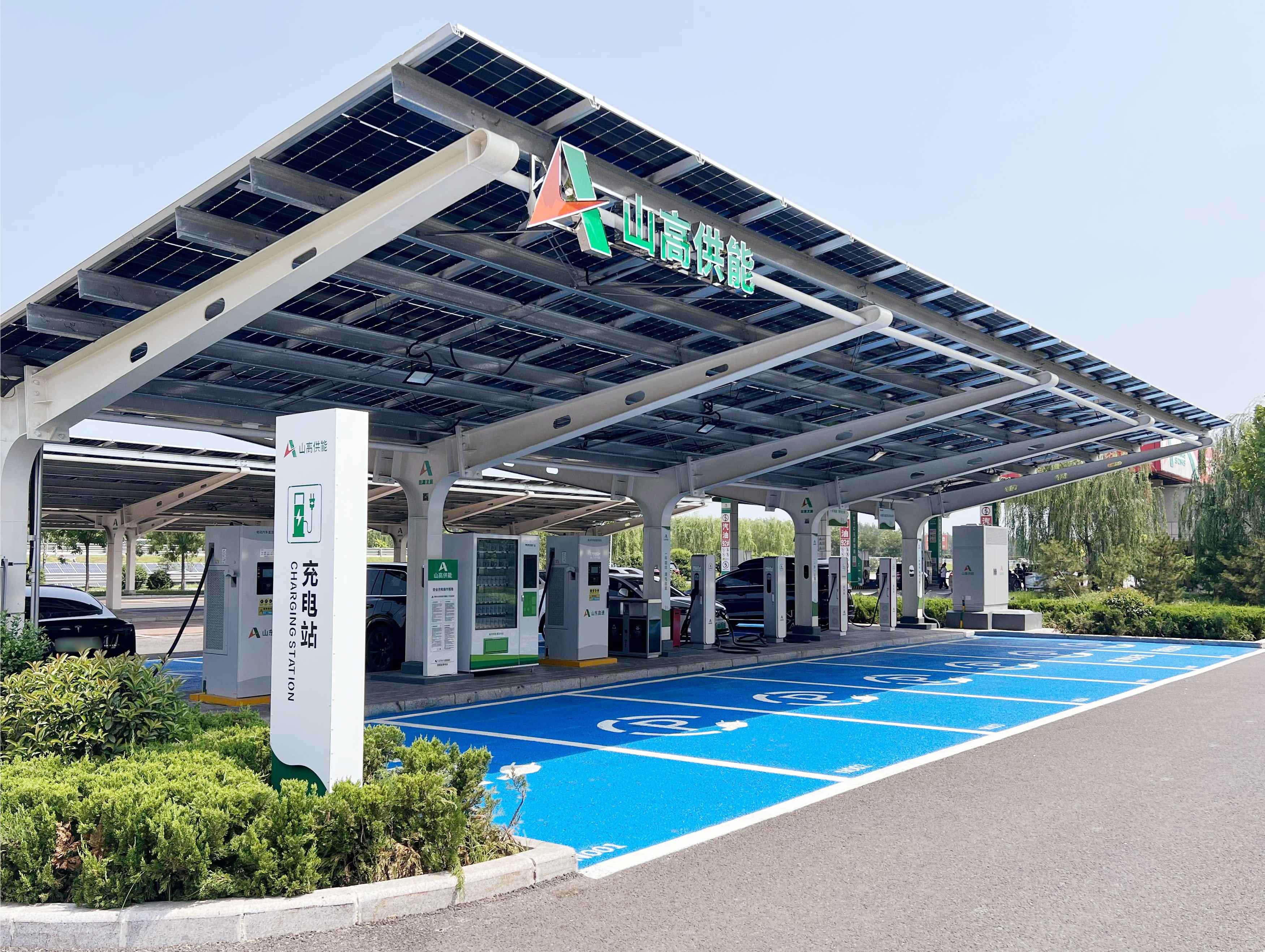 青浦3个高速充电站完成大功率技改夏都小镇站直流桩增至18台(图1)
